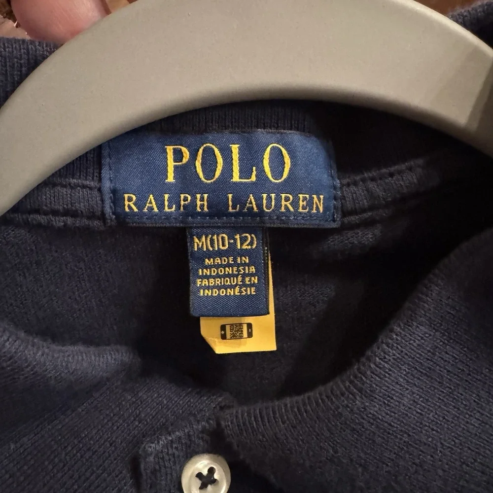 POLO RALPH LAUREN USA AMERICAN FLAG POLO SHIRT YOUTH SIZE M (10-12)